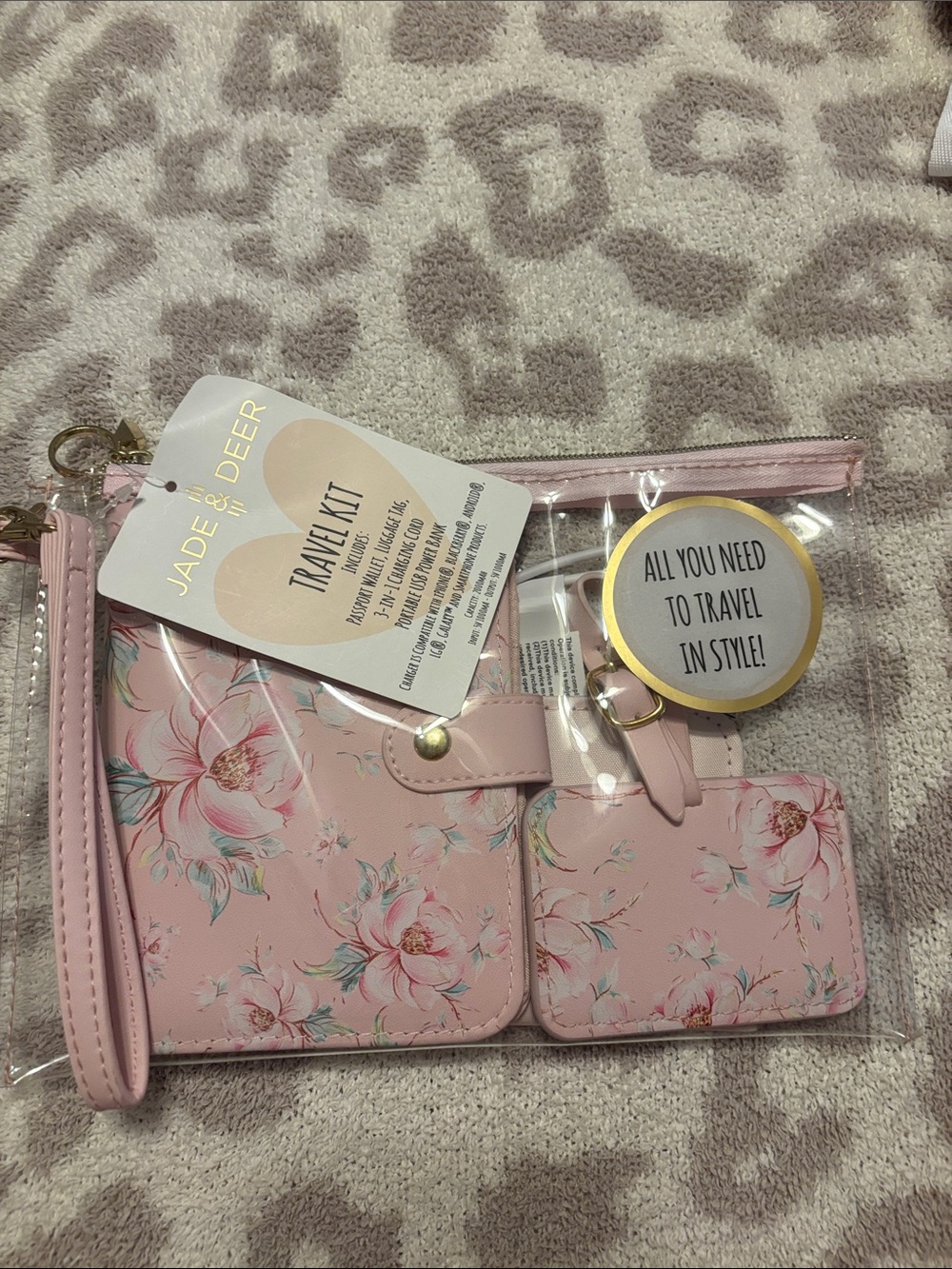 Jade & Deer Travel Kit